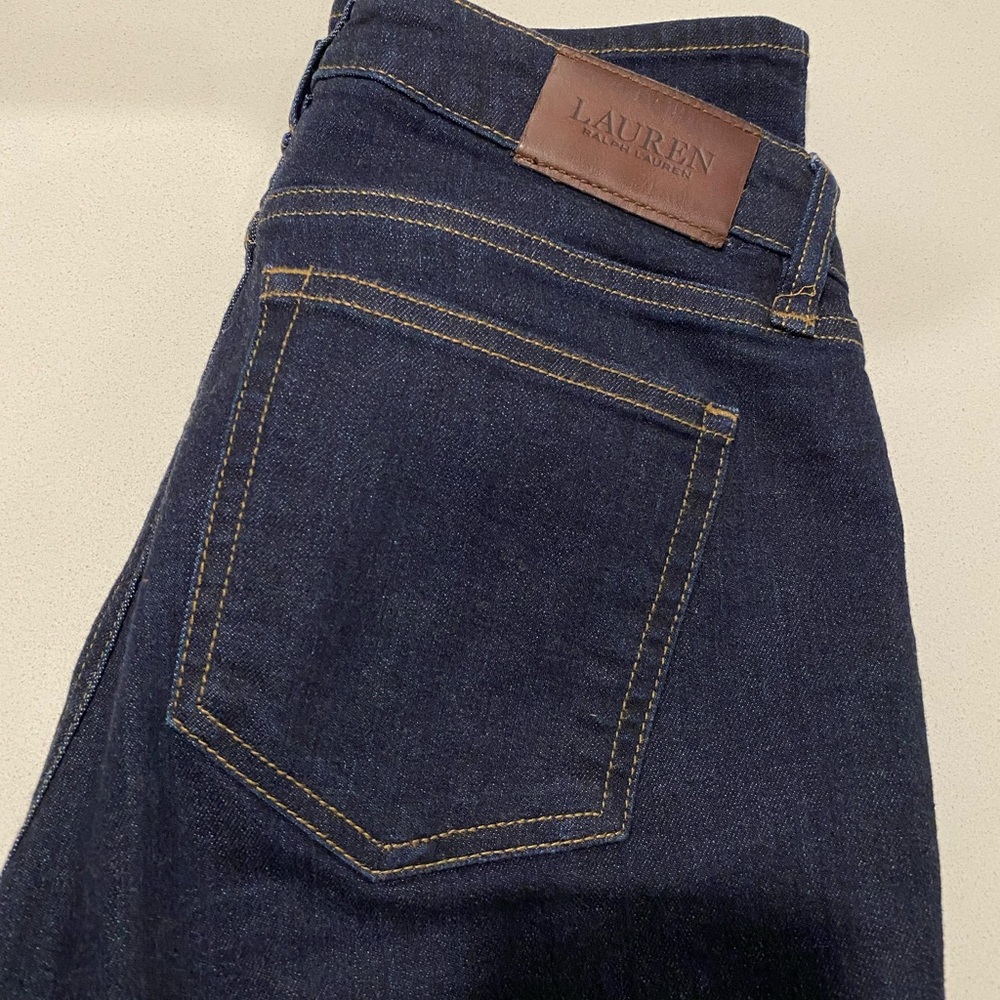 Ralph Lauren straight navy jeans